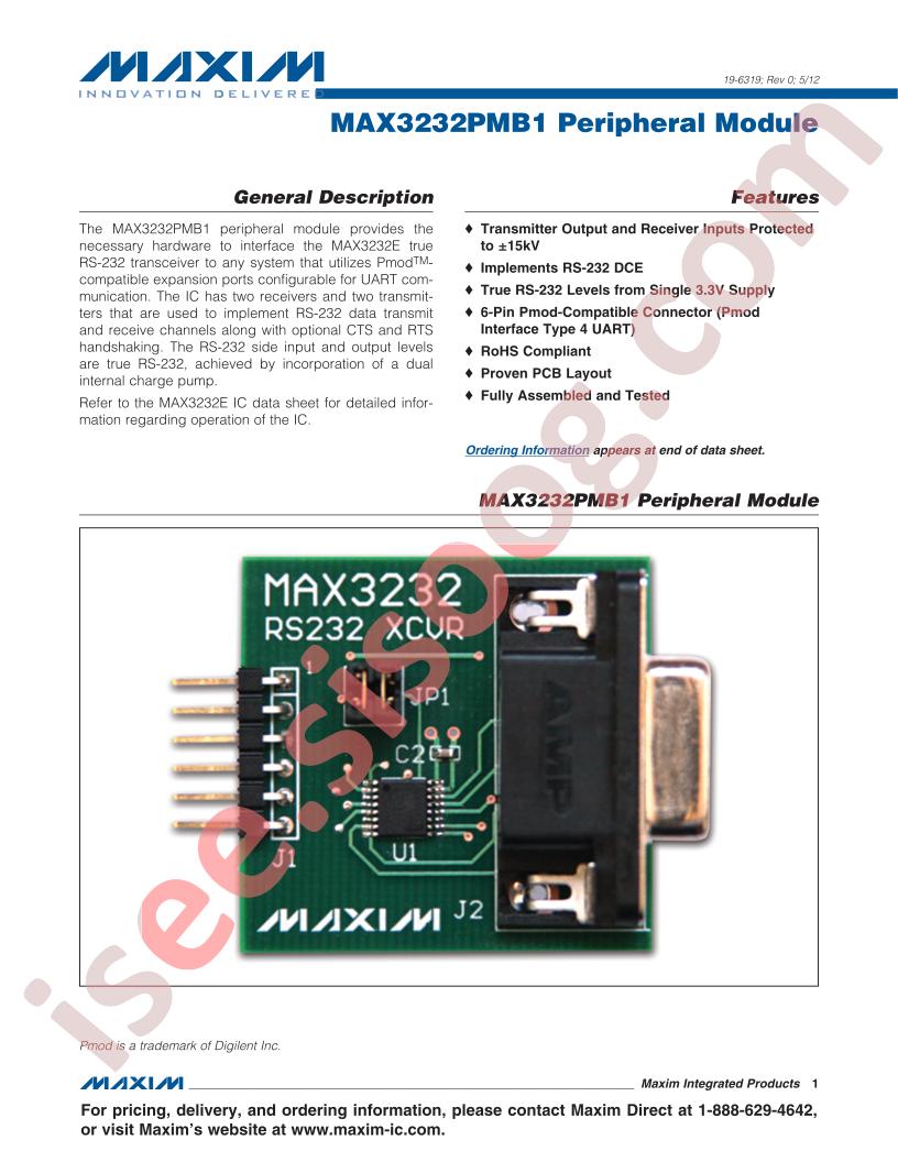 MAX3232PMB1