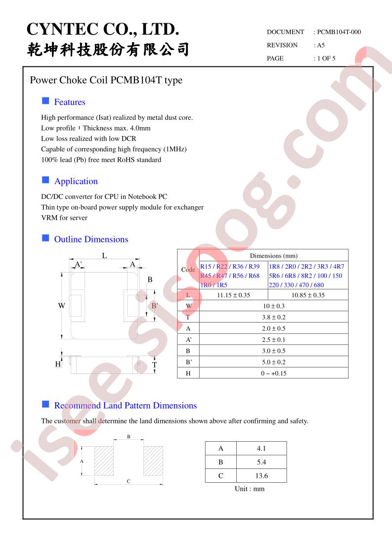 PCMB104T-000