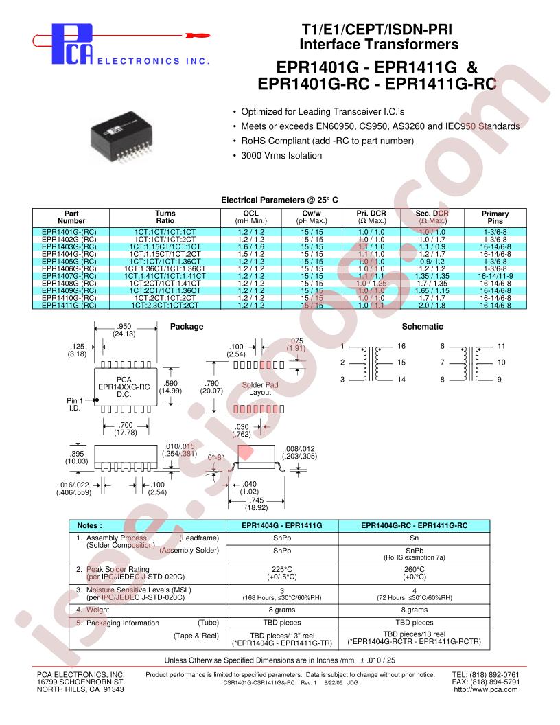 EPR1401G