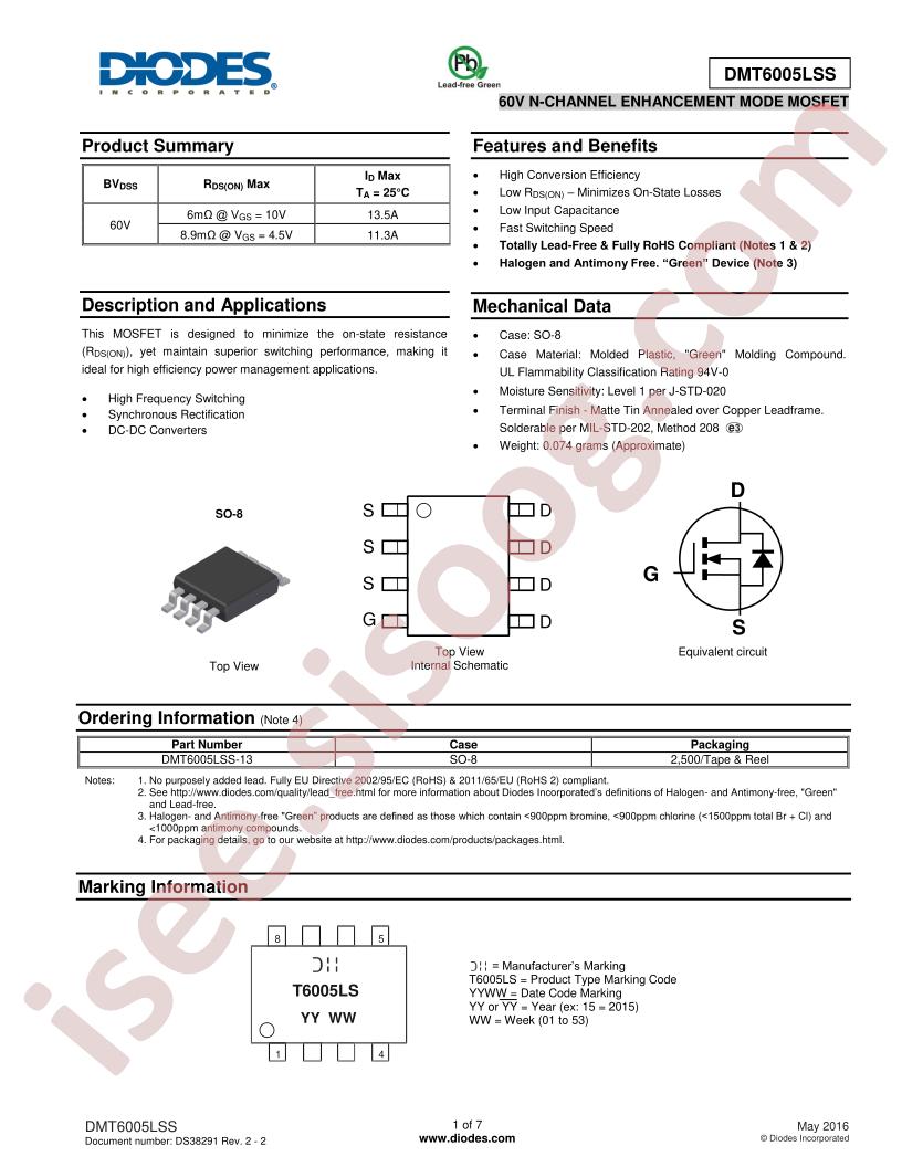 DMT6005LSS-13