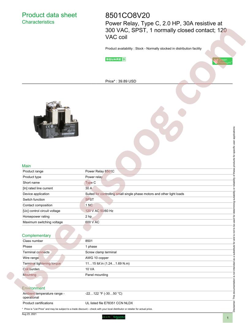 8501CO8V20