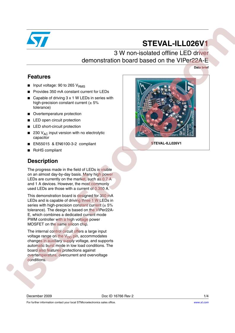 STEVAL-ILL026V1