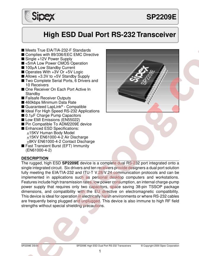 SP2209EEY
