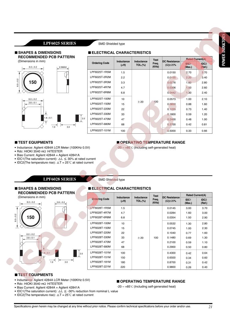 LPF6025T-100M