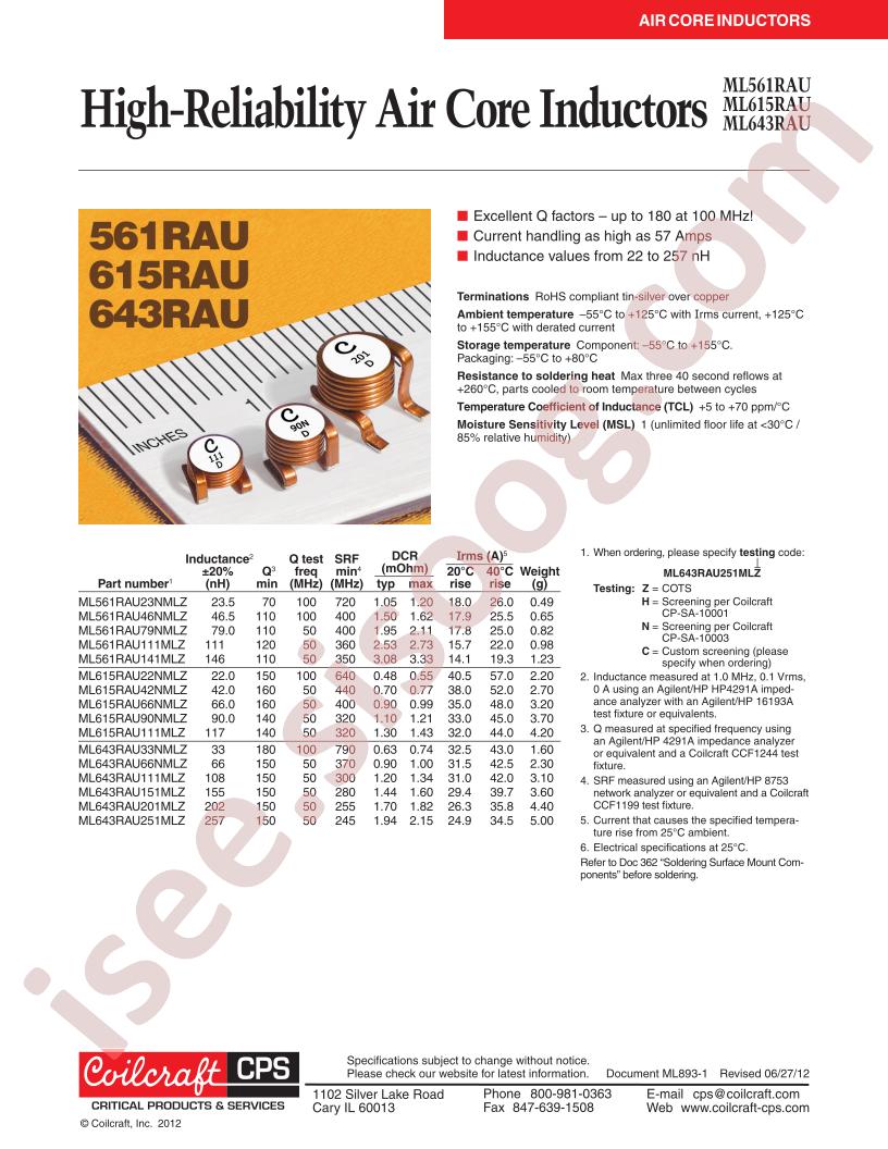 ML615RAU111MLZ
