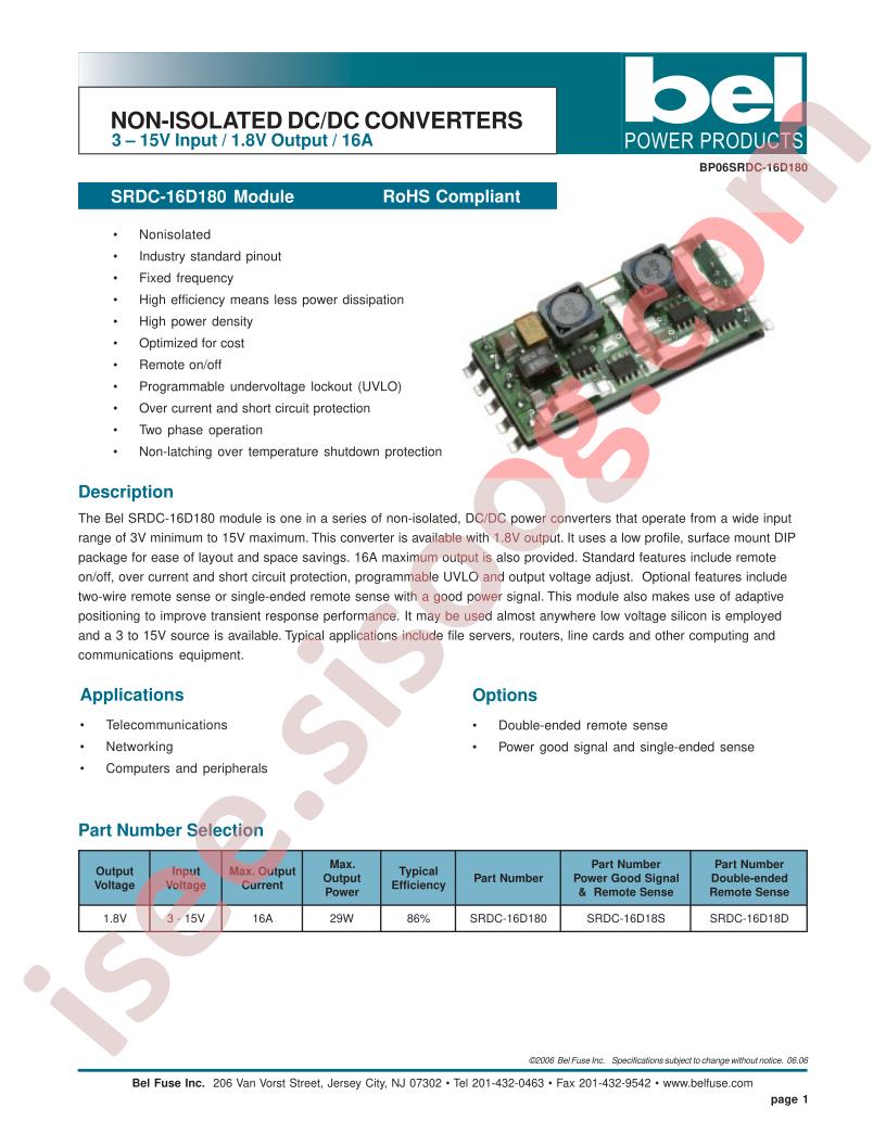 SRDC-16D18D
