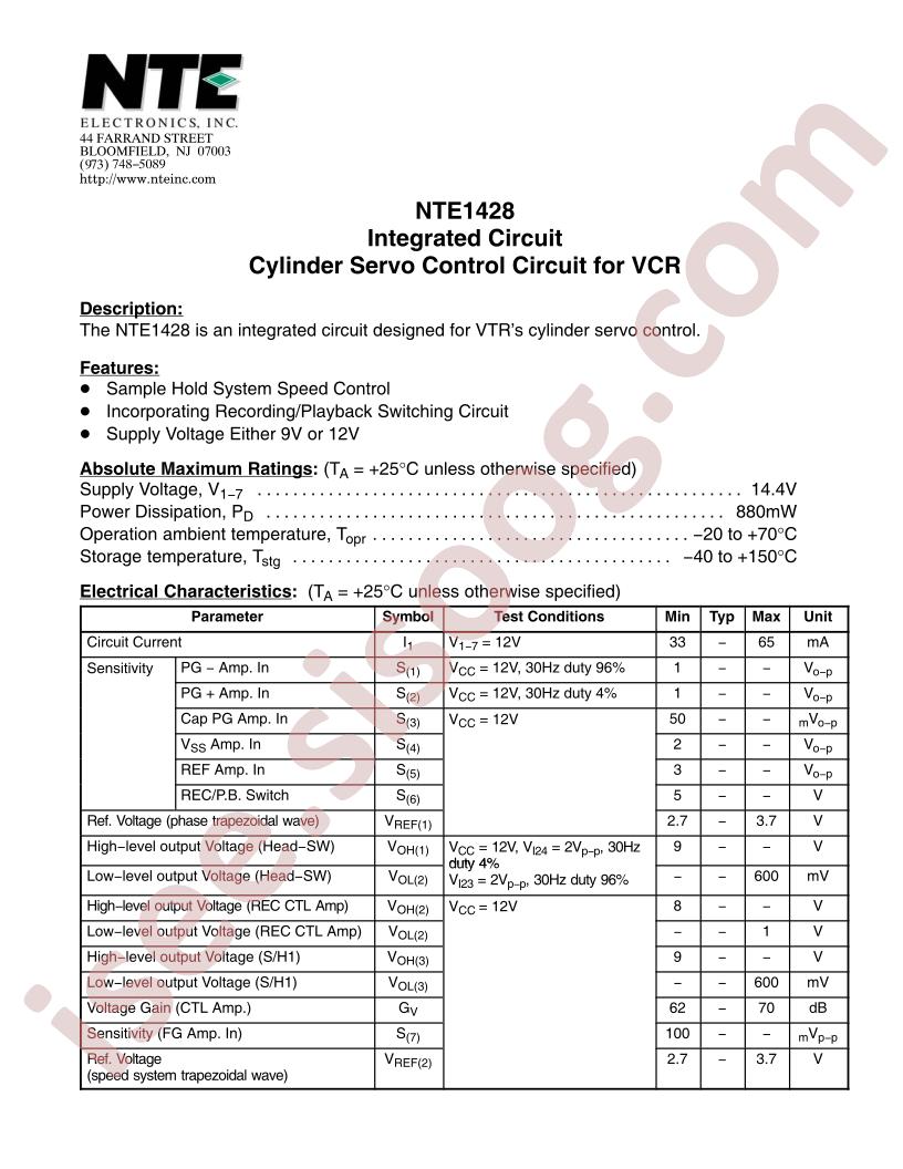 NTE1428