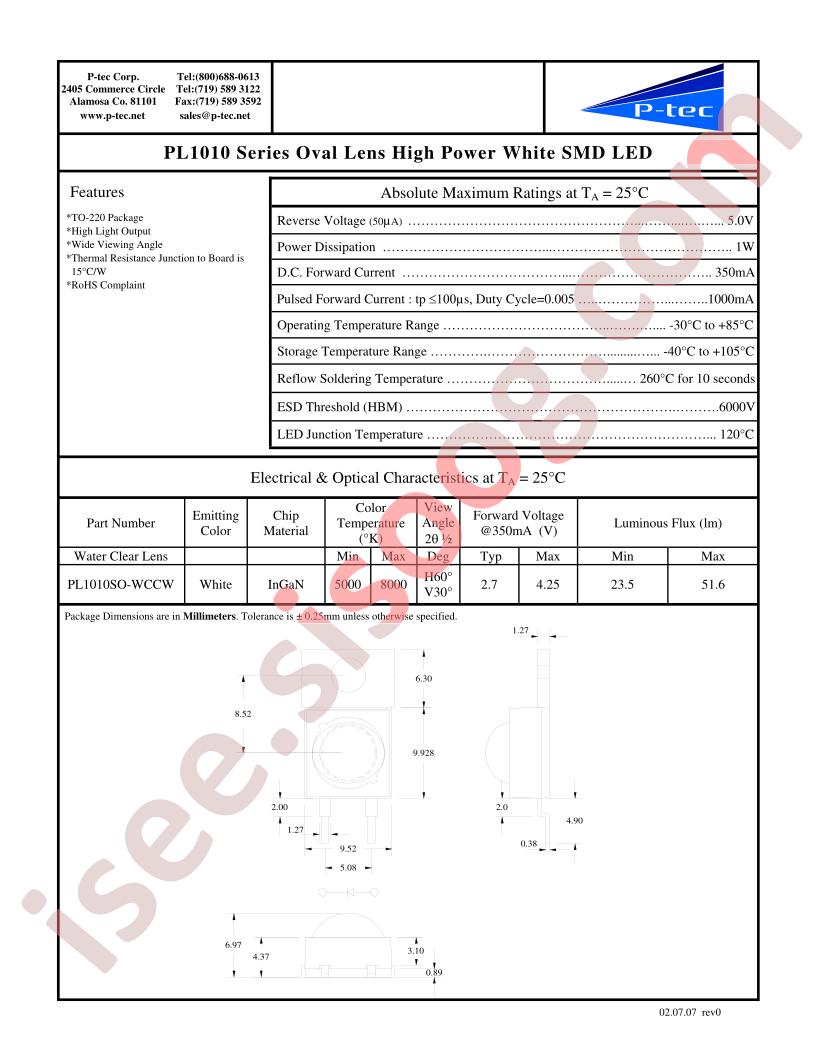 PL1010SO-WCCW