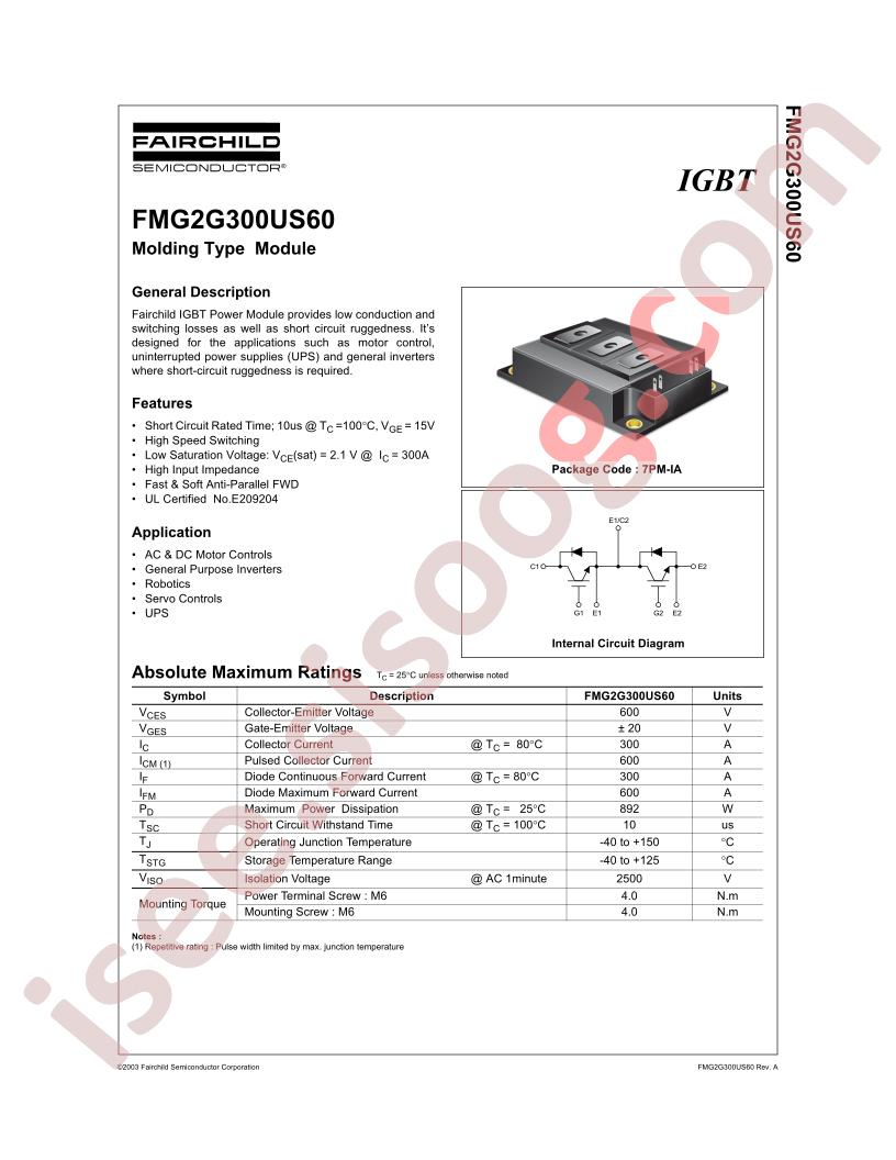 FMG2G300US60