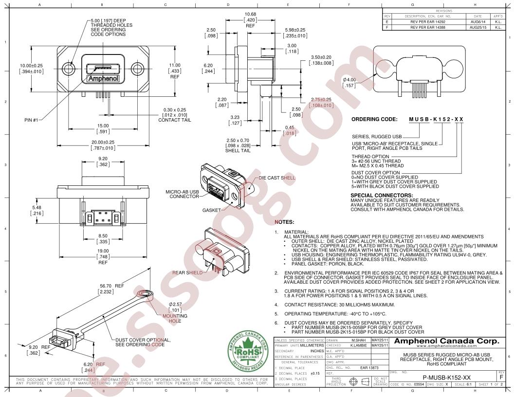 P-MUSB-K152-XX