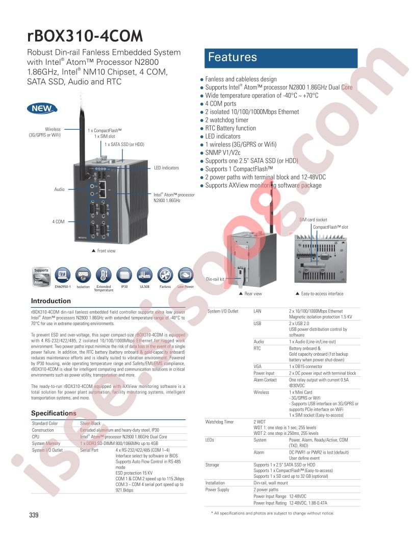 RBOX310-4COM
