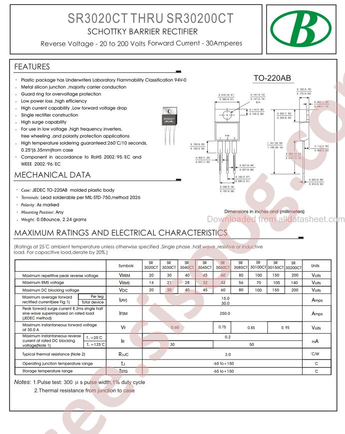 SR30150CT.30A.TO-220AB