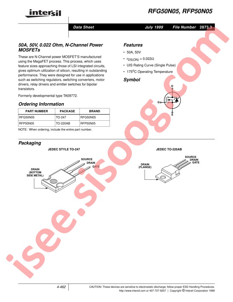 RFG50N05