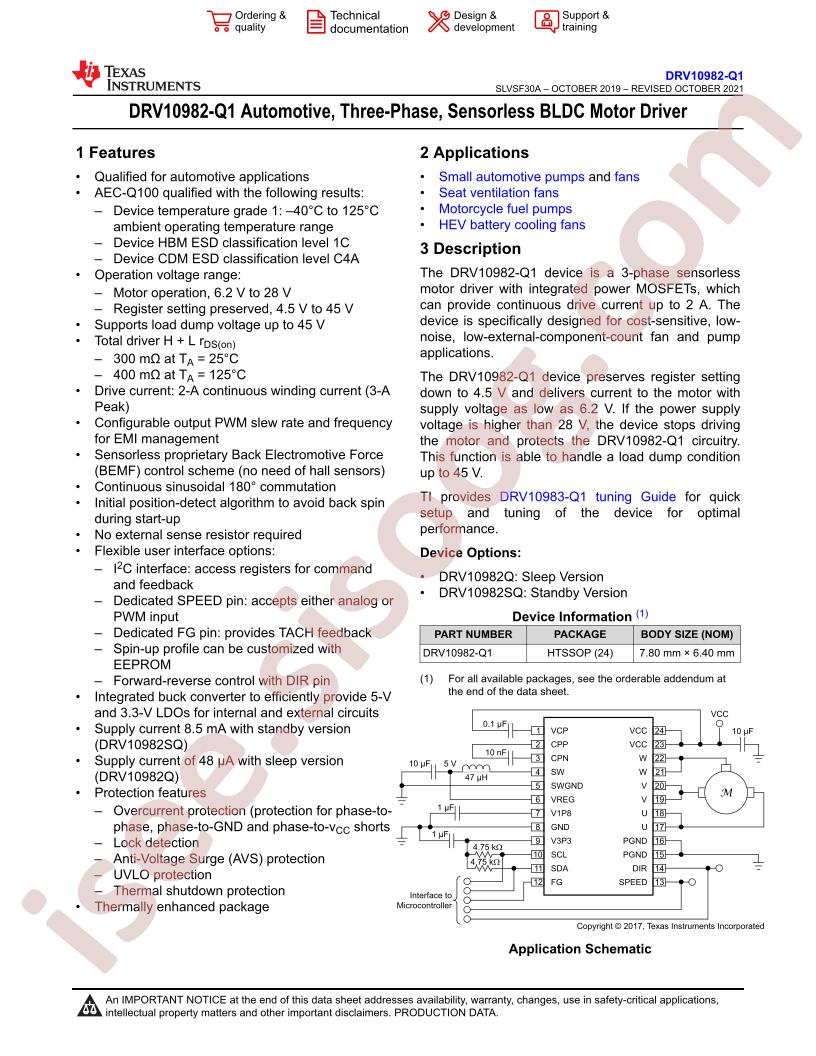 DRV10982-Q1