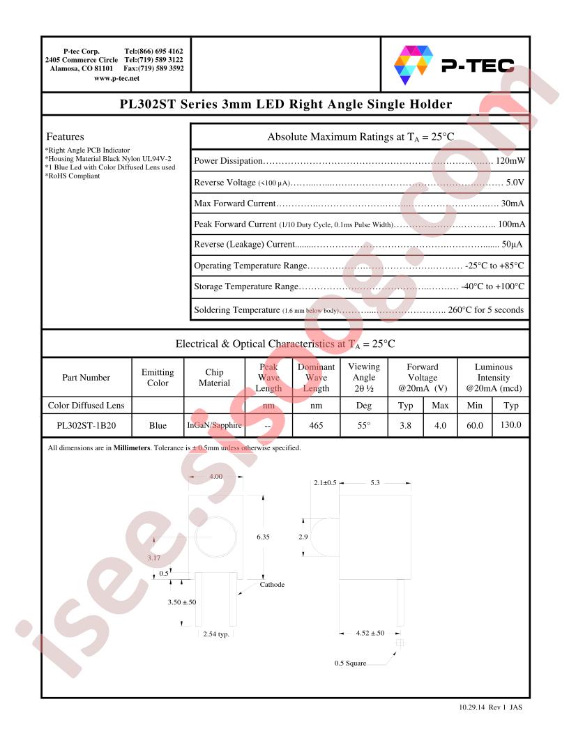 PL302ST-1B20