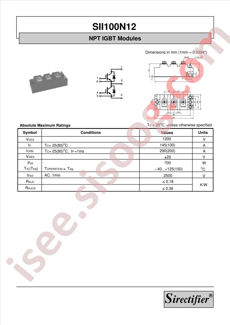 SII100N12