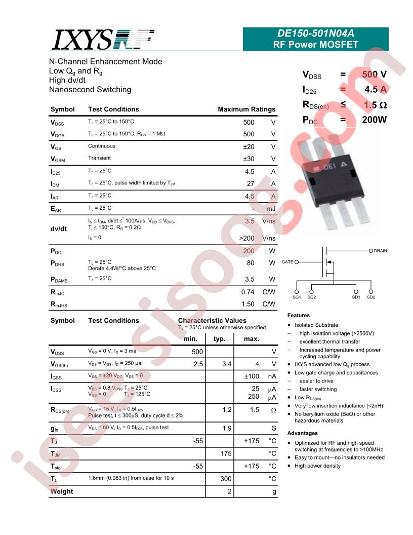 DE150-501N04A