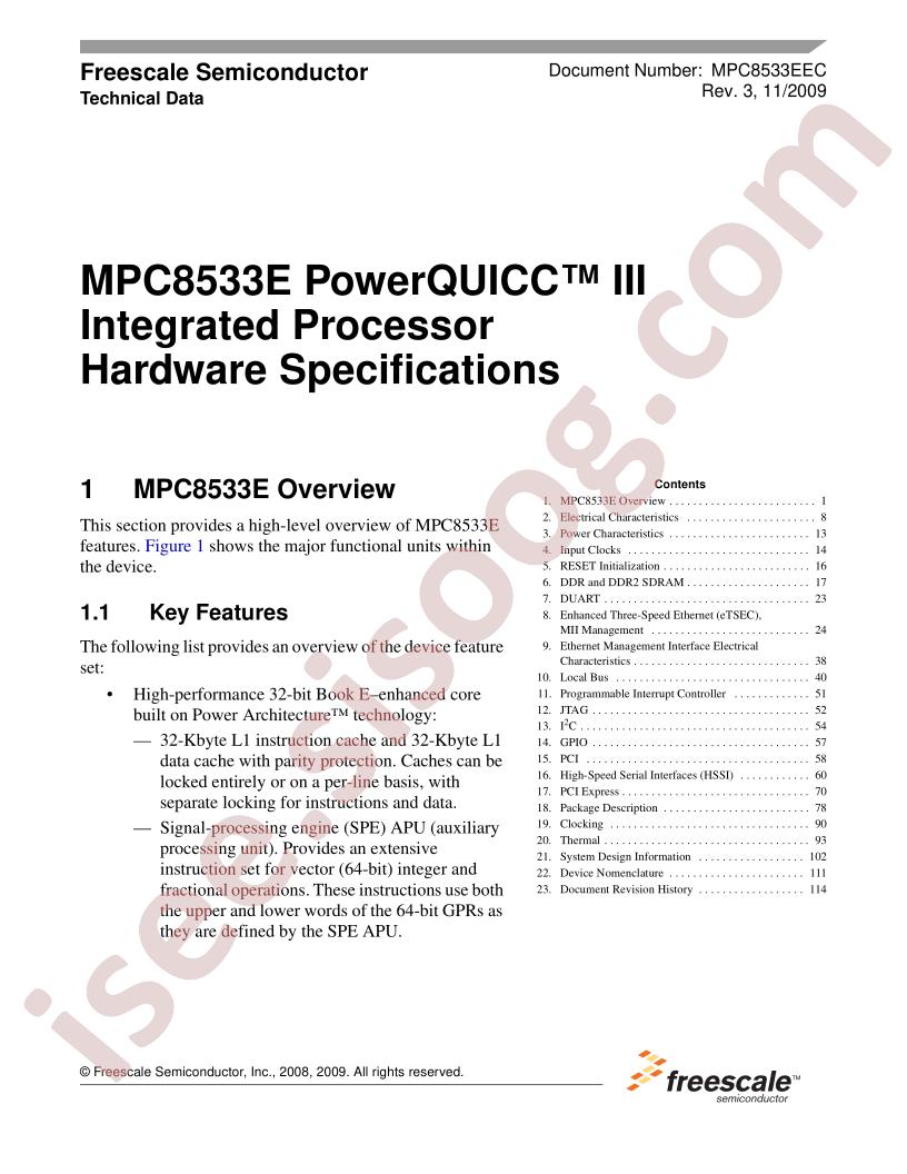 MPC8533E