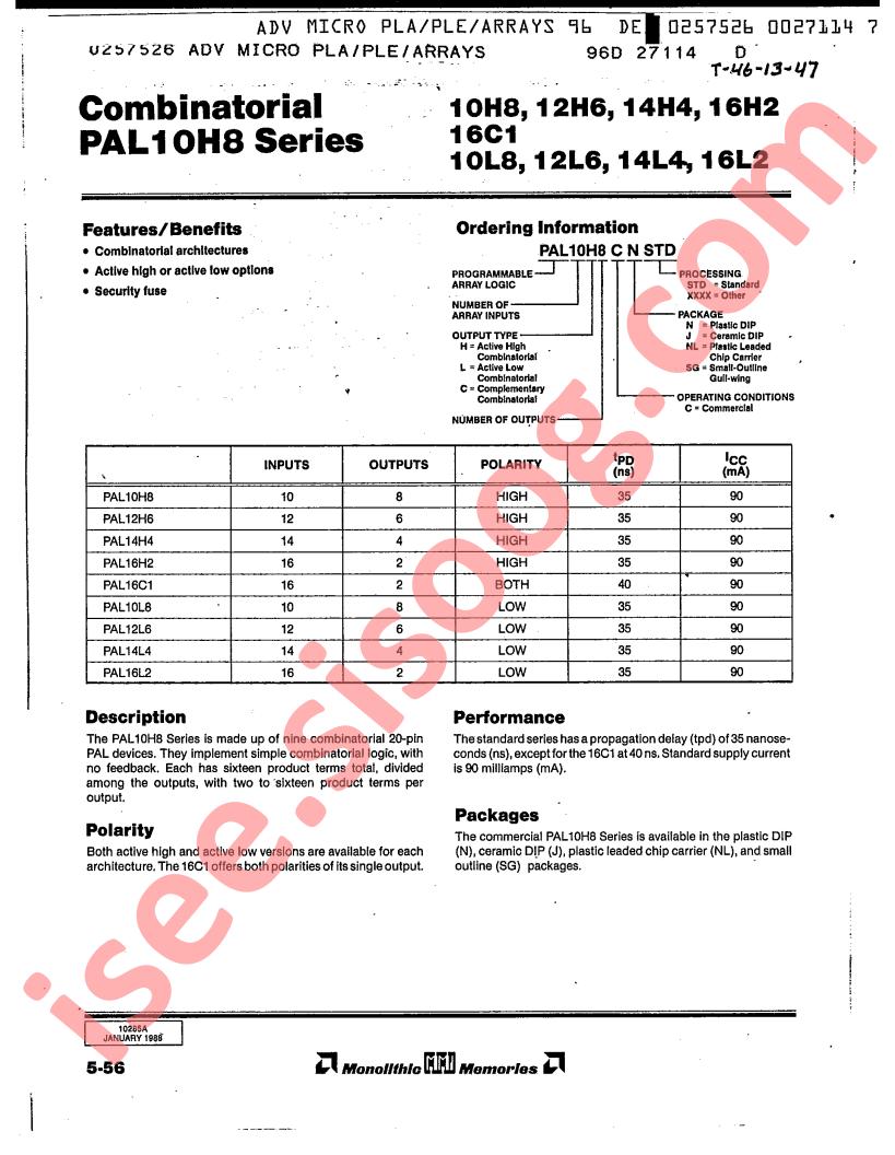 PAL10C1CJ