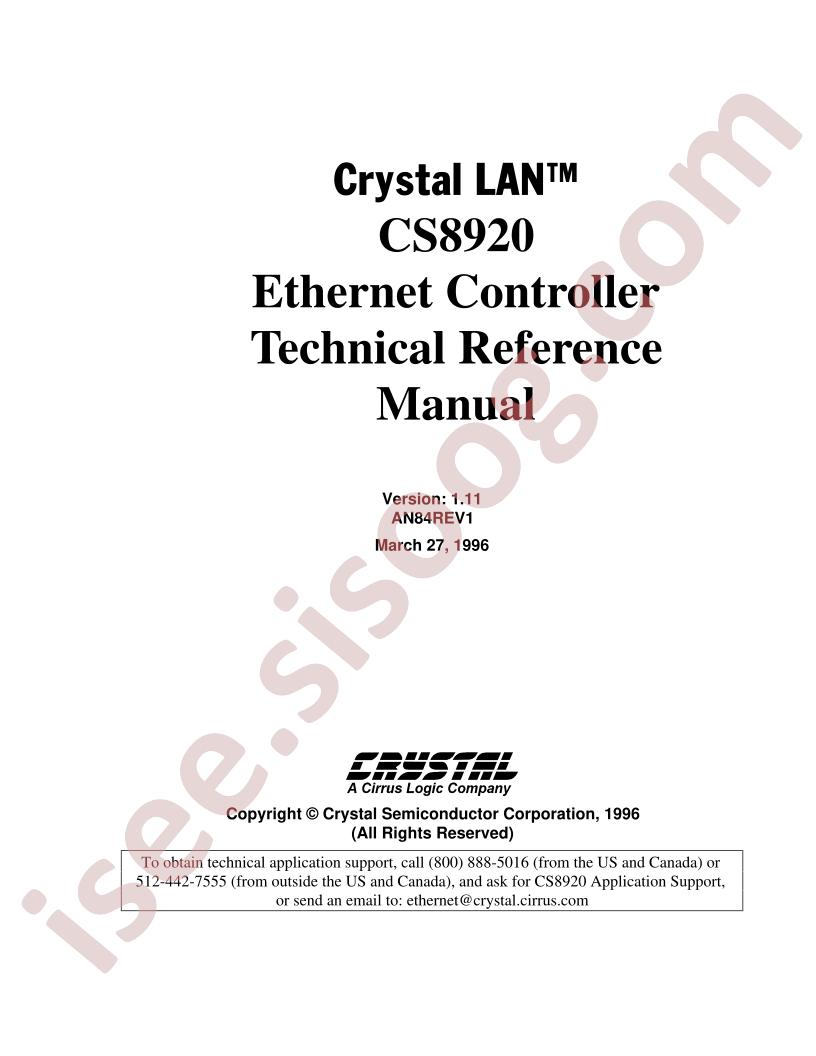 CS8920