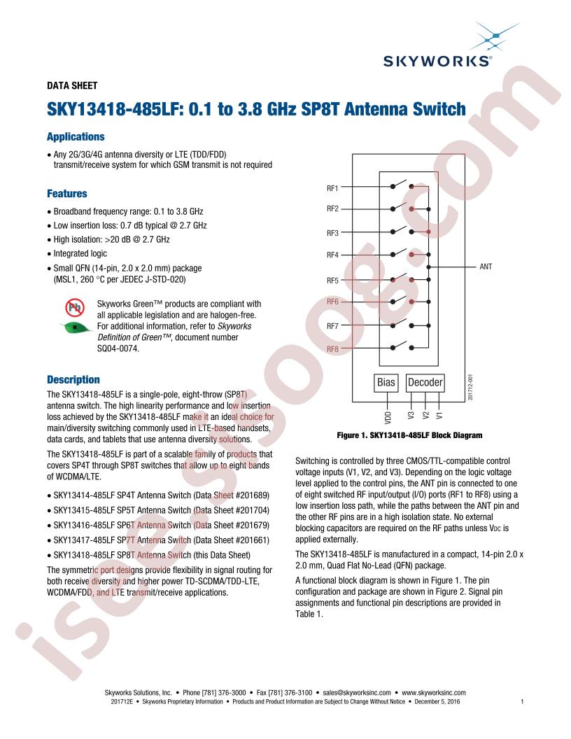 SKY13418-485LF