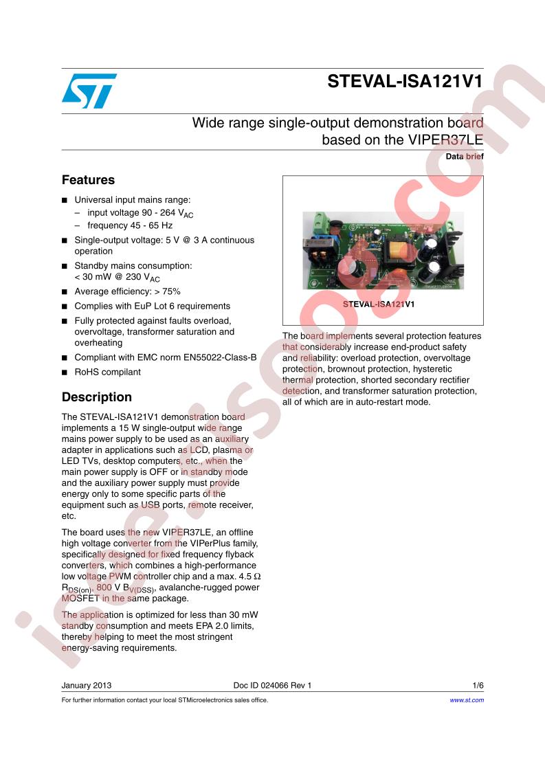 STEVAL-ISA121V1