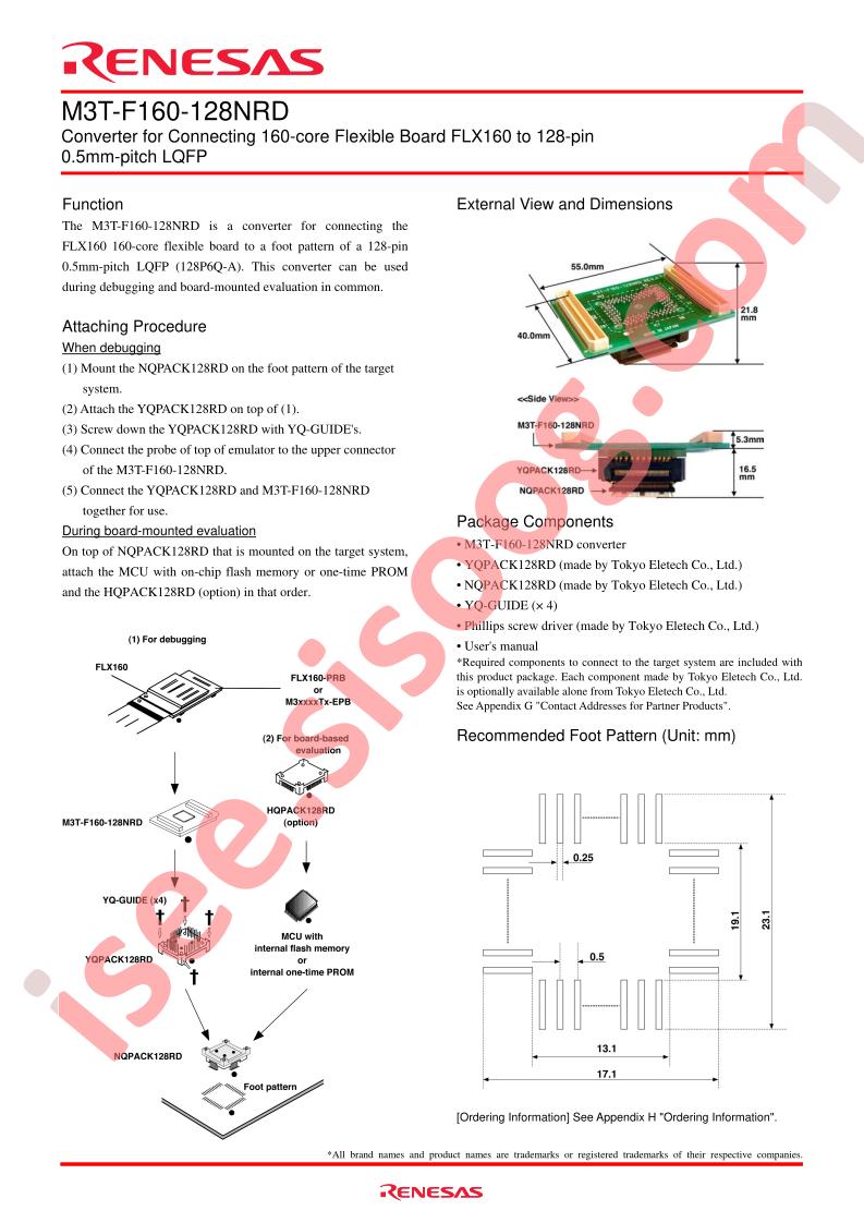 M3T-F160-128NRD