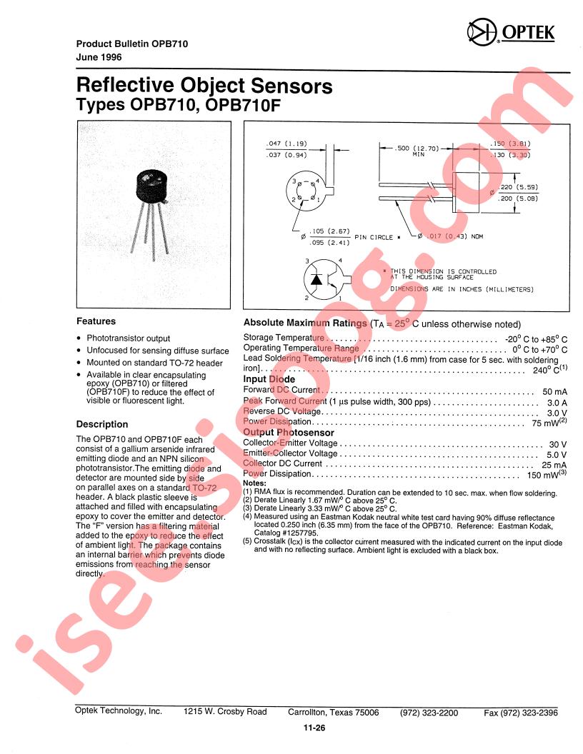 OPB710F