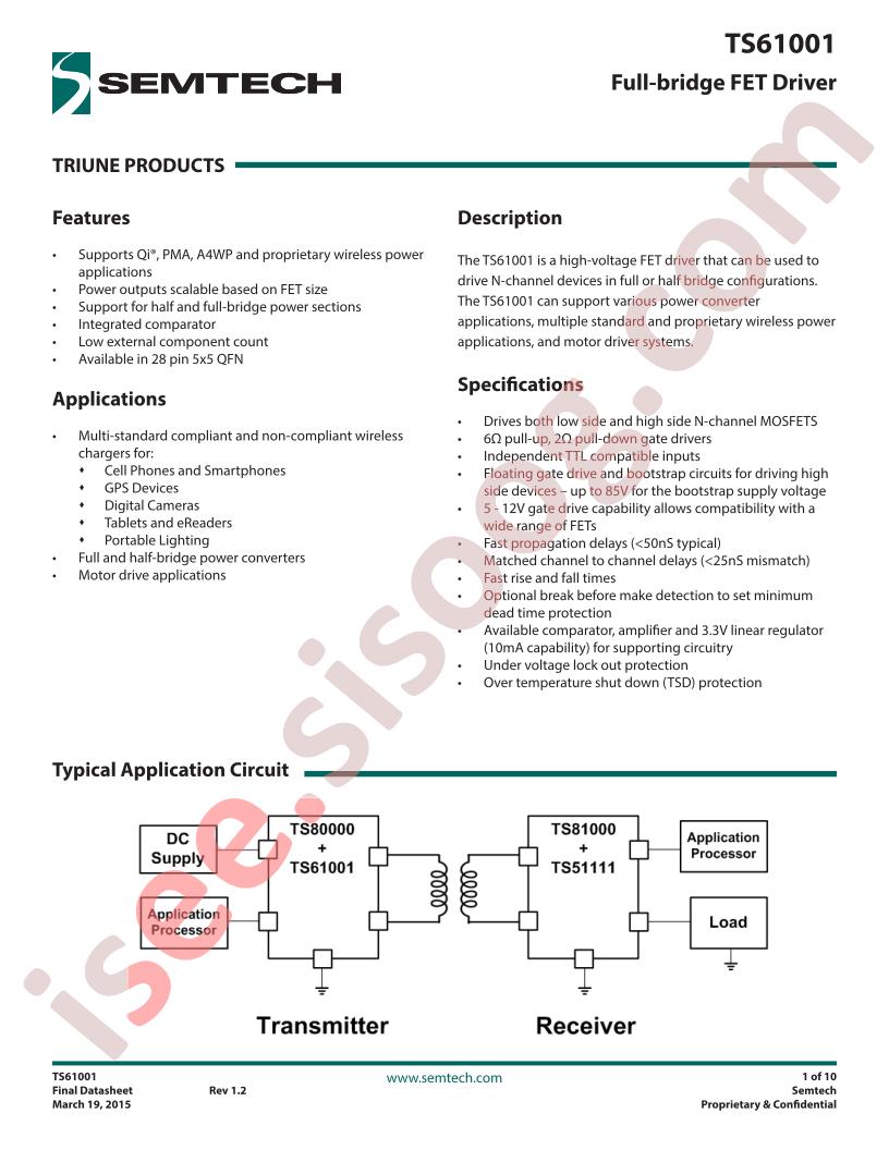 TS61001-QFNR