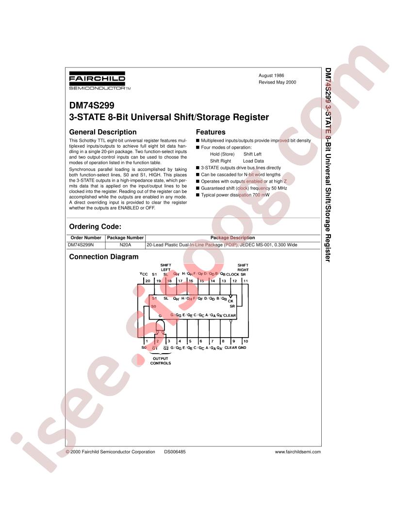 DM74S299