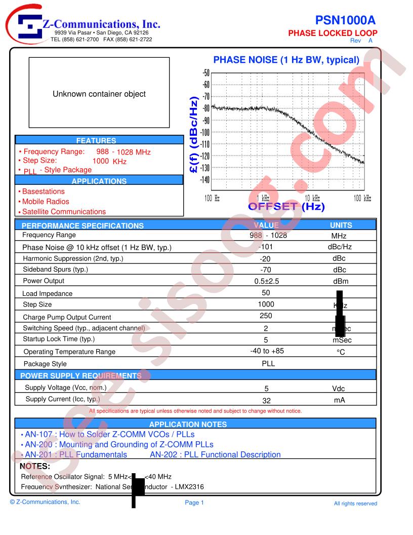 PSN1000A