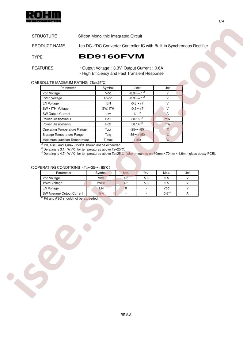 BD9160FVM