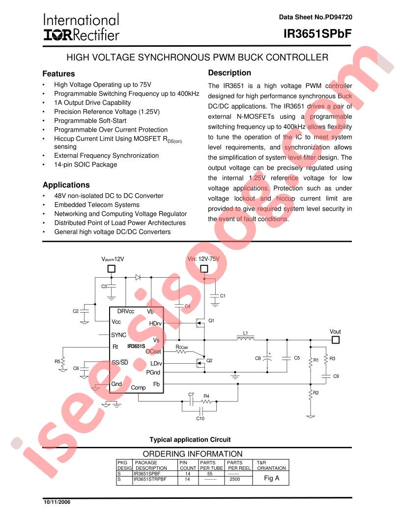 IR3651SPBF