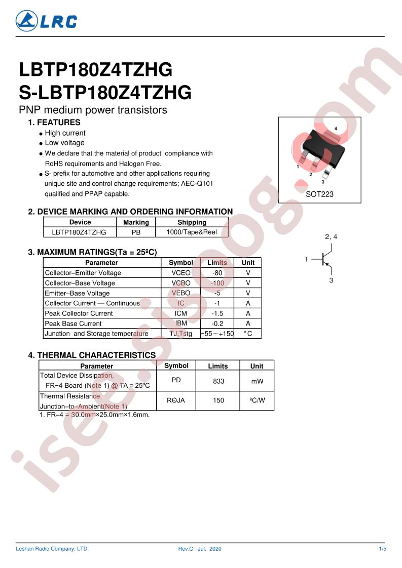 LBTP180Z4TZHG