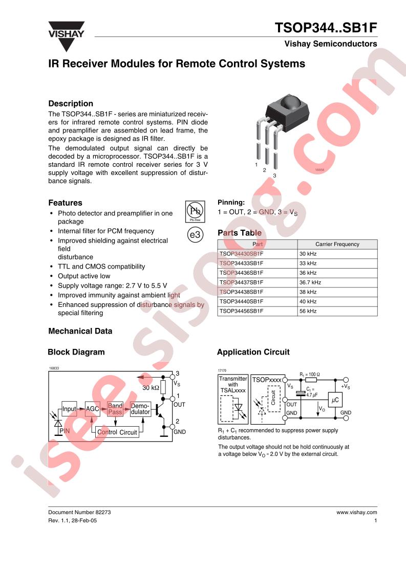 TSOP34430SB1F