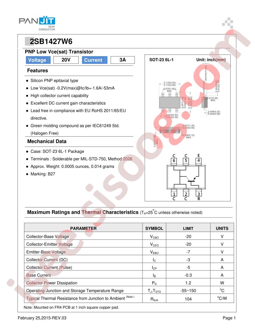 2SB1427W6