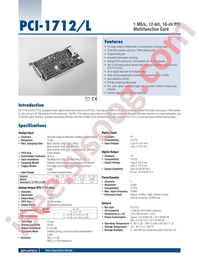 PCI-1712-L