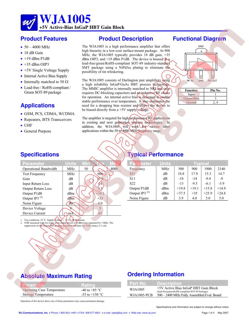 WJA1005-PCB