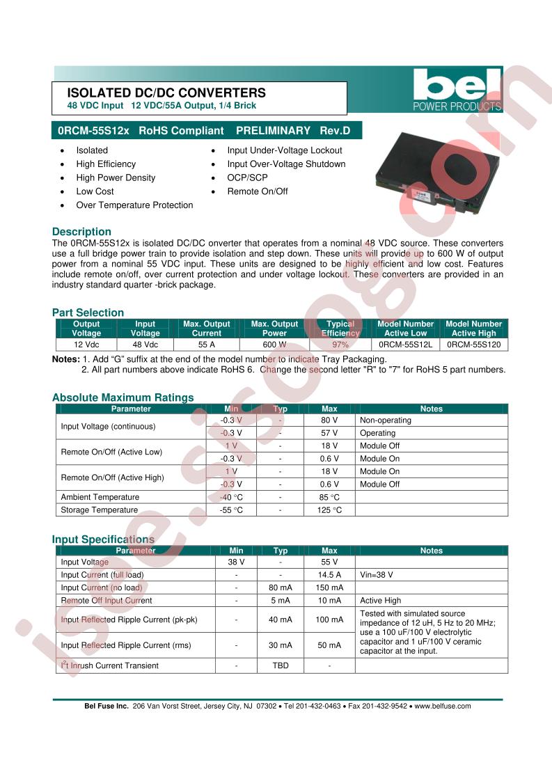 0RCM-55S12X