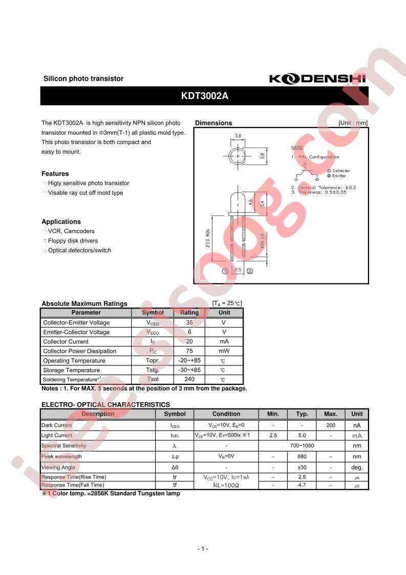KDT3002A
