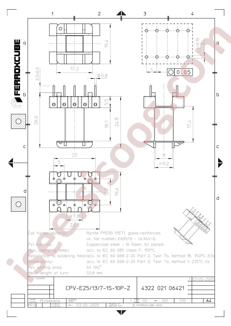 CPV-E13-1S-10P-Z