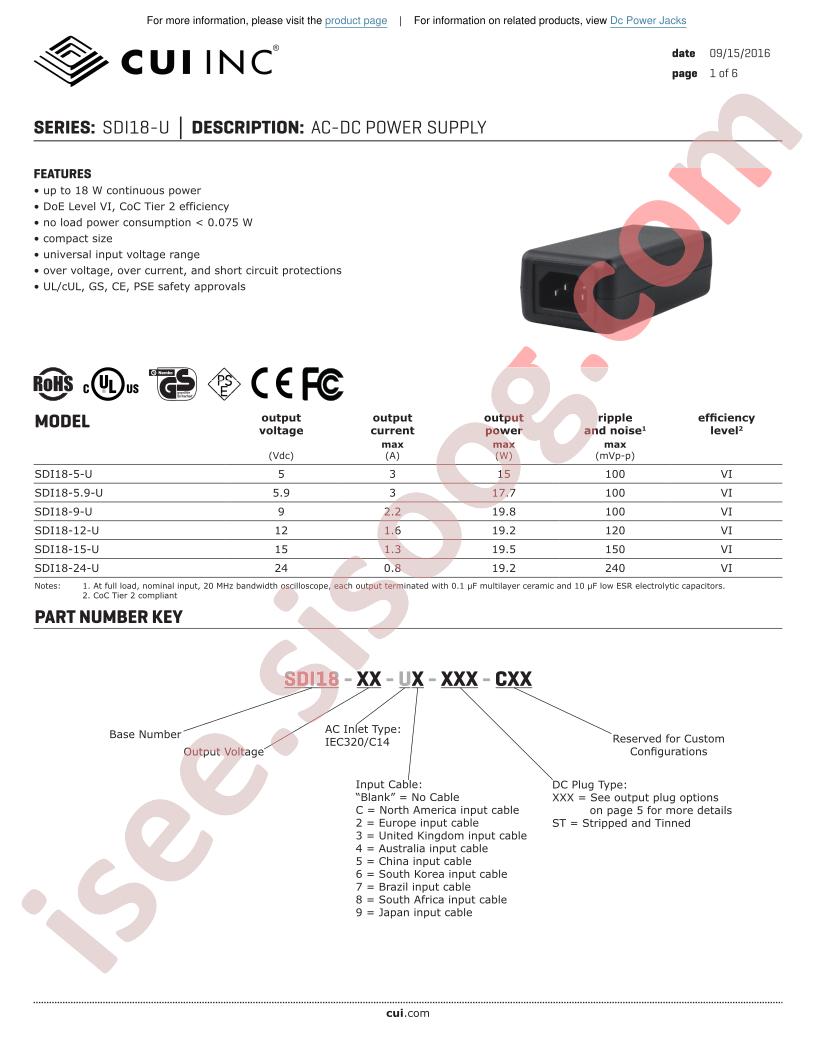 SDI18-24-U