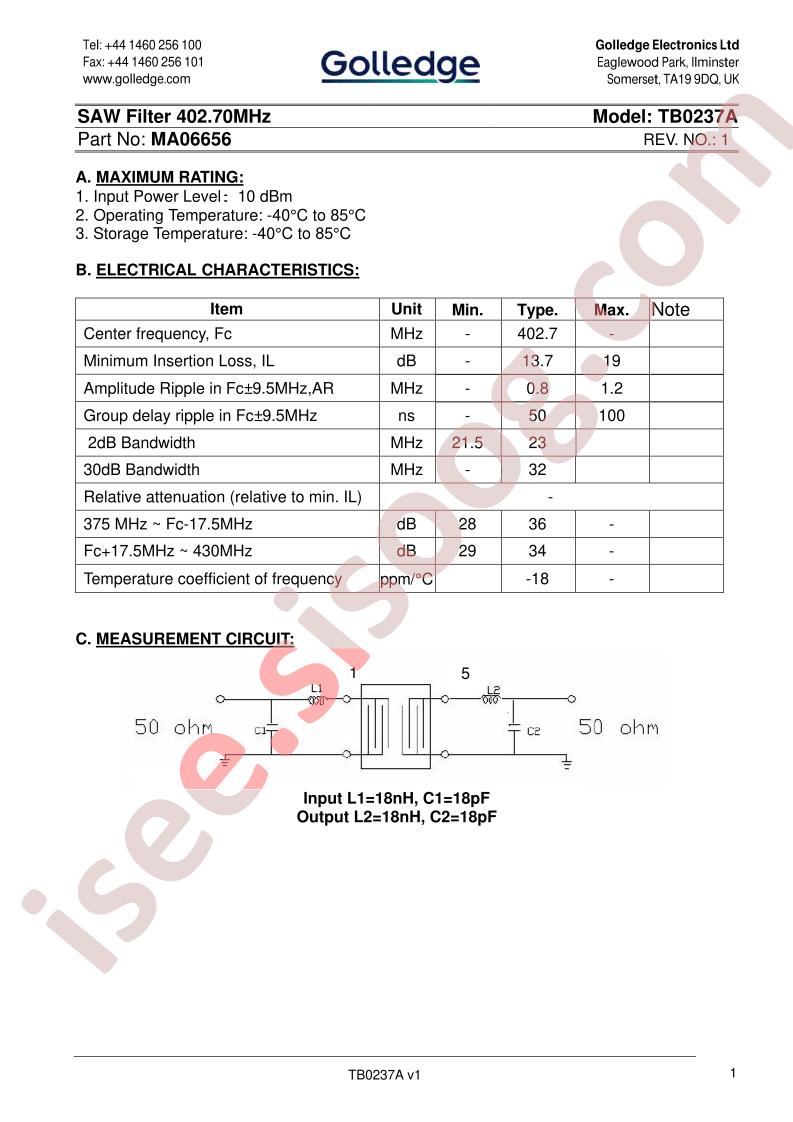 TB0237A