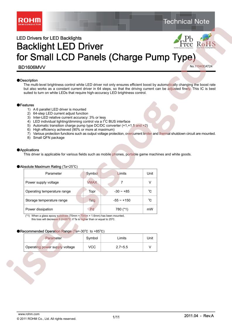 BD1606MVV