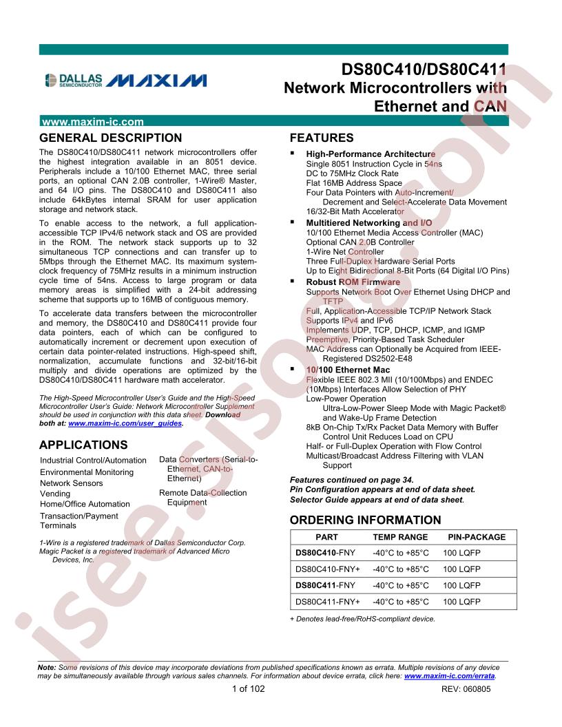 DS80C410