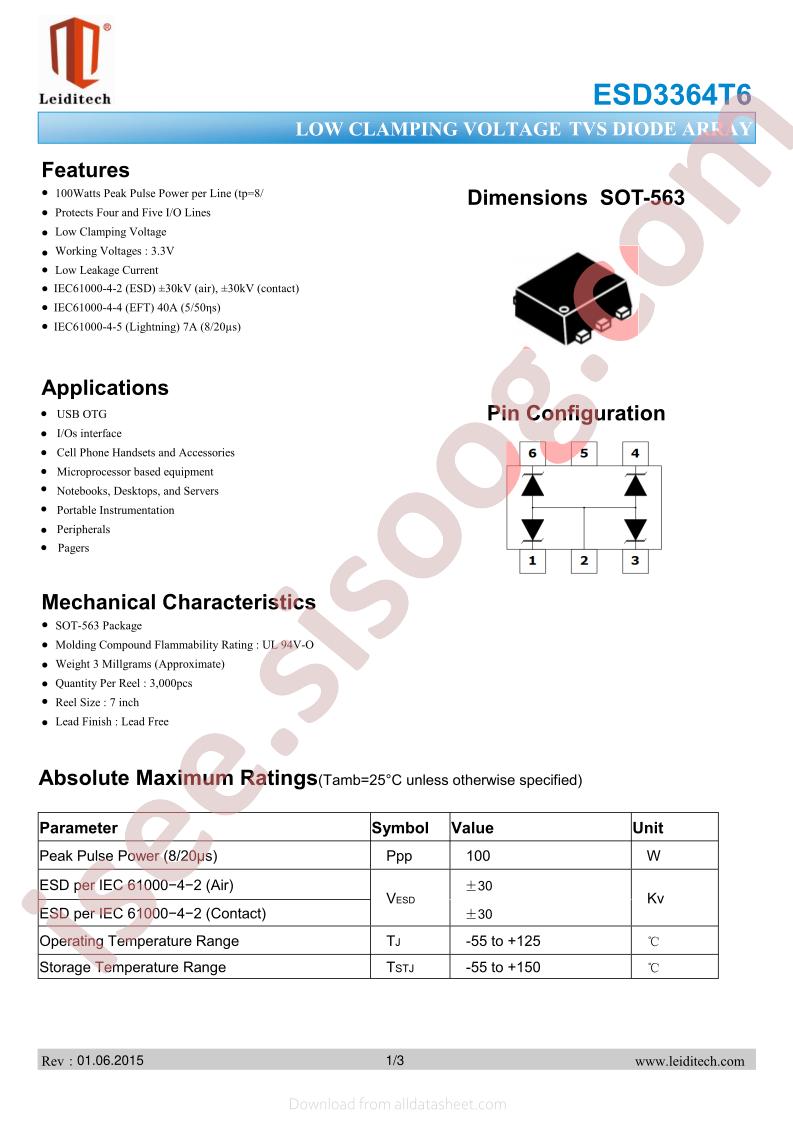 ESD3364T6