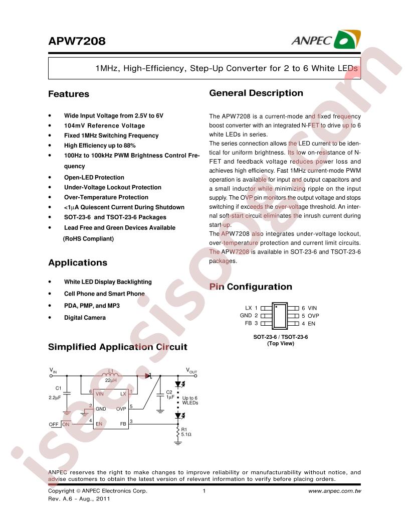 APW7208