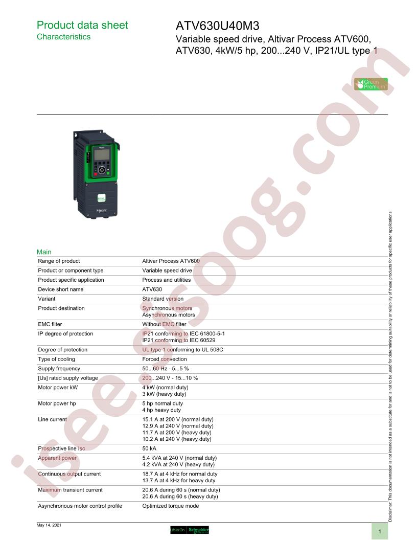 ATV630U40M3
