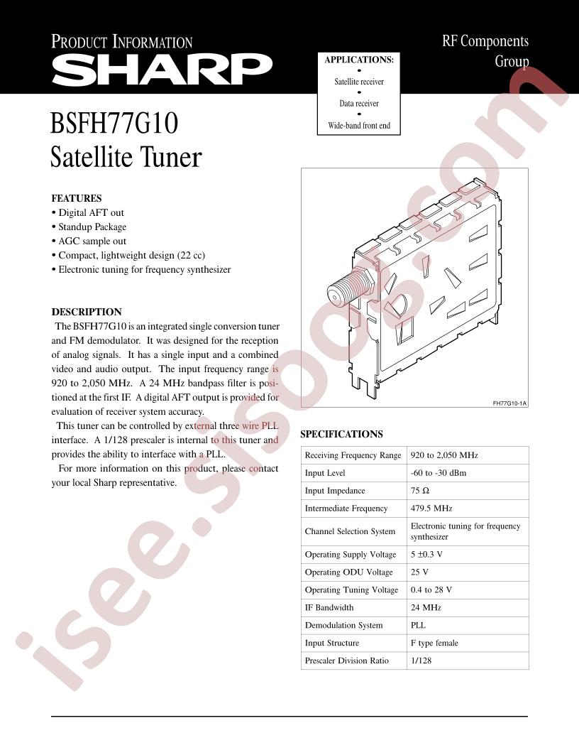 BSFH77G10