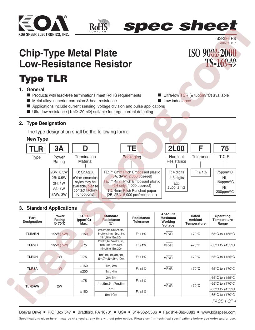 TLR2BDTE